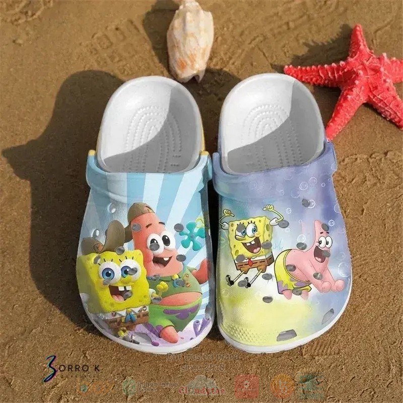 SpongeBob SquarePants Crocs Clog Shoes 1