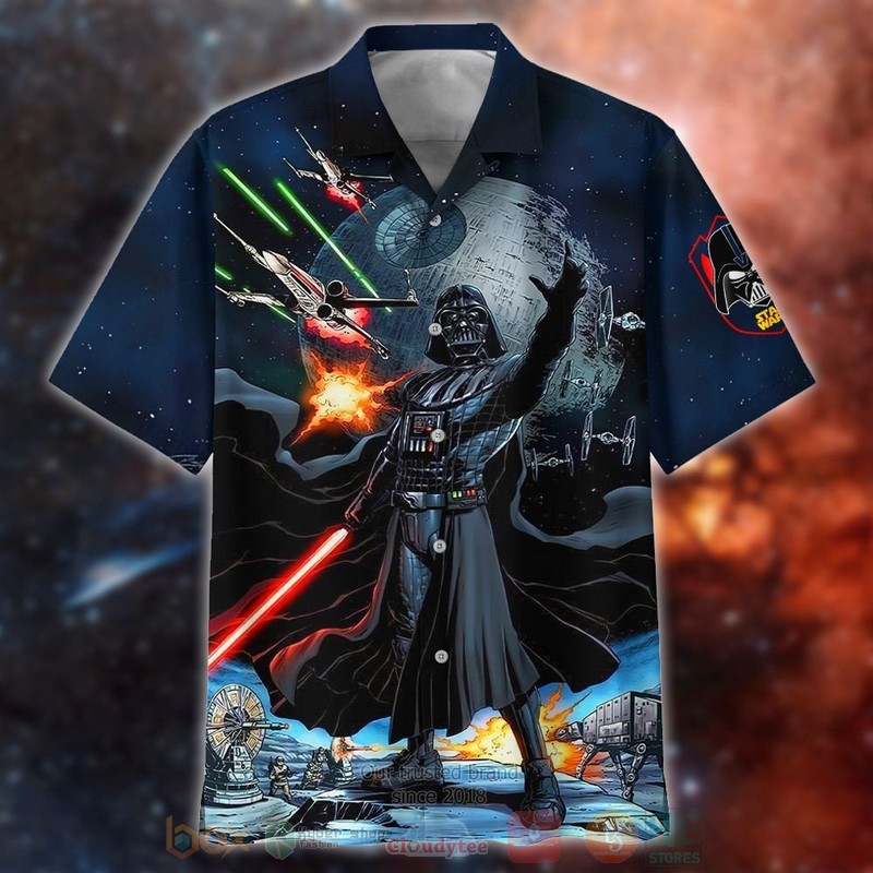 Star Wars Darth Vader Short Sleeve Hawaiian Shirt