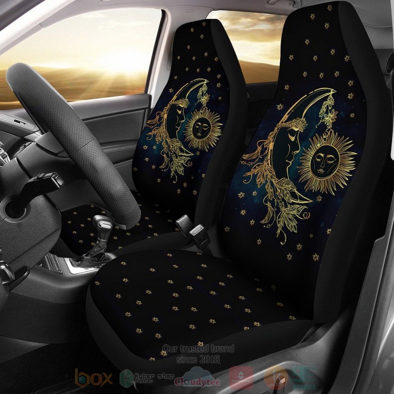 Sun Moon Car Seat Cover