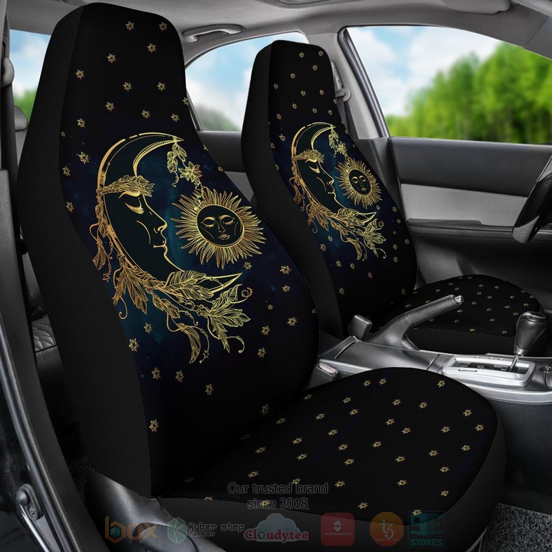 Sun Moon Car Seat Cover 1