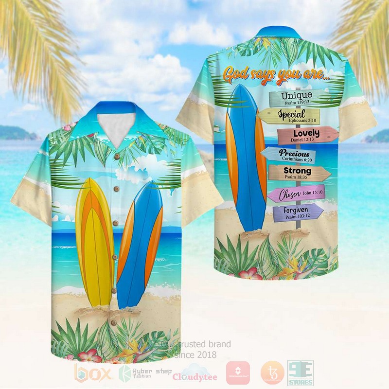 Surfing Unique Special Lovely Palm Beach Hawaiian Shirt 1 2