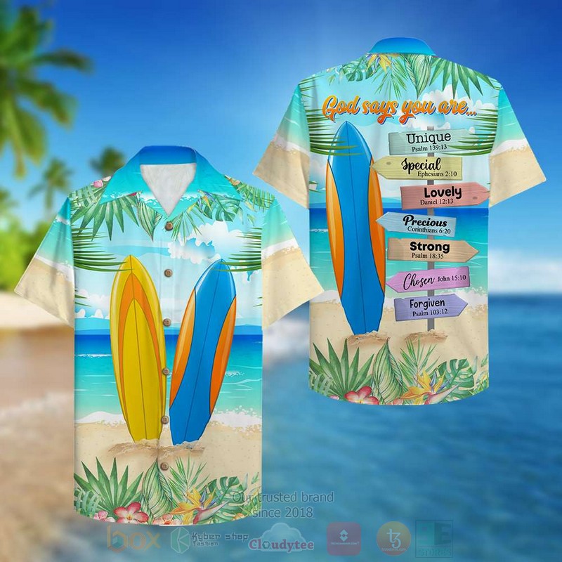 Surfing Unique Special Lovely Palm Beach Hawaiian Shirt 1 2 3