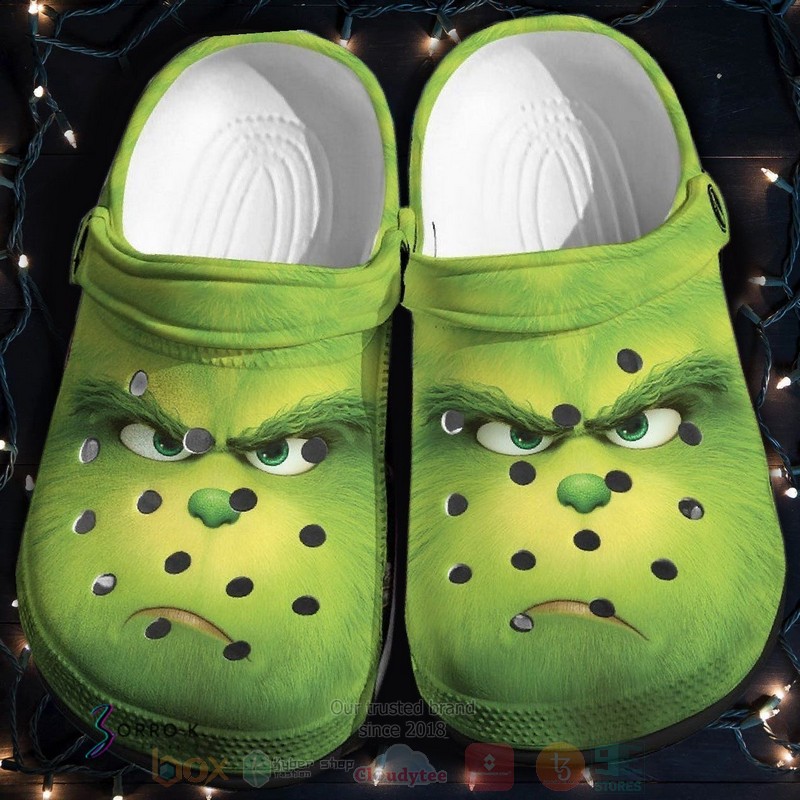 The Grinch Crocs Clog Shoes