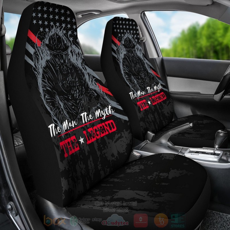 The Man The Myth The Legend Car Seat Cover