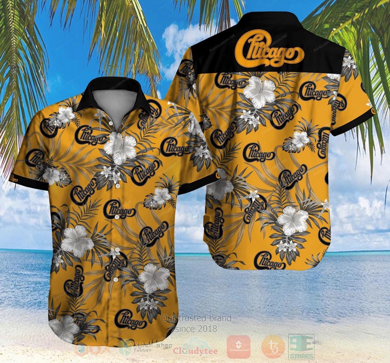 Tlmus Chicago Short Sleeve Hawaiian Shirt