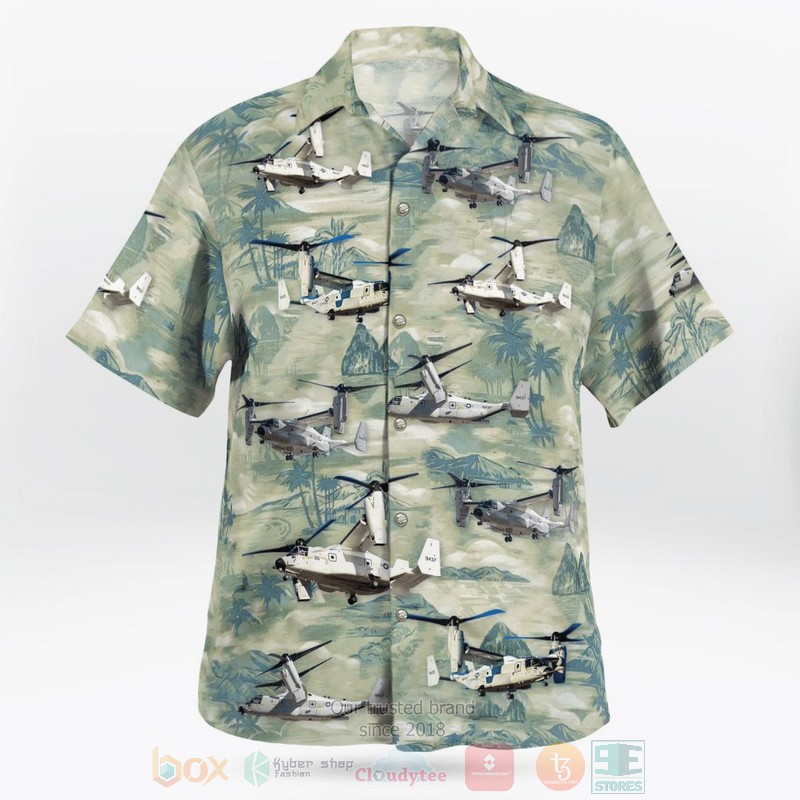 US Navy Boeing CMV 22B Osprey Hawaiian Shirt 1