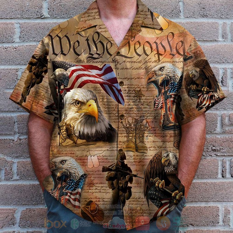Veteran Hawaiian Shirt 1 2