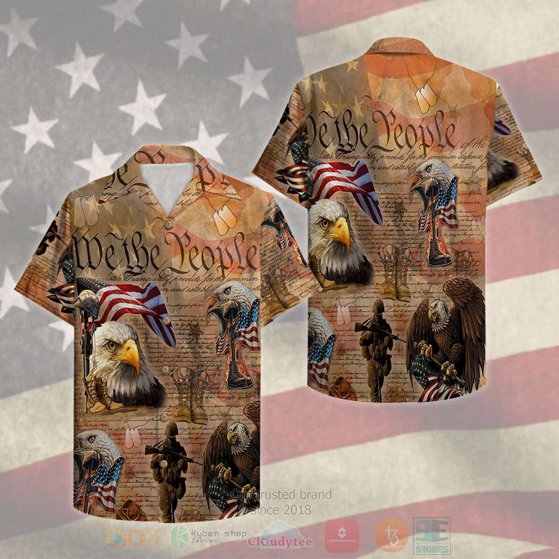 Veteran Hawaiian Shirt 1 2 3