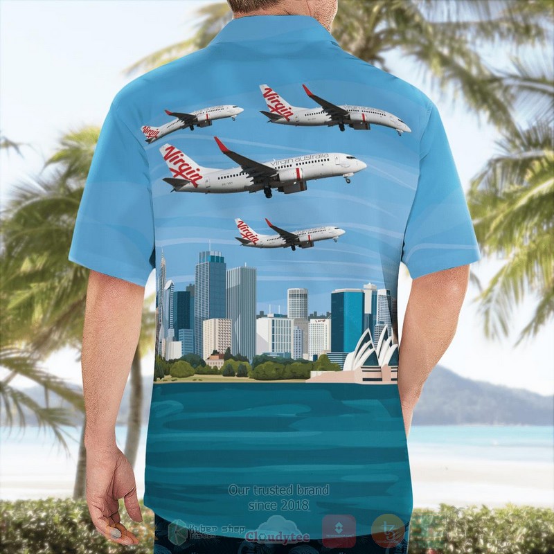 Virgin Australia Airlines Boeing 737 700 Hawaiian Shirt 1 2 3