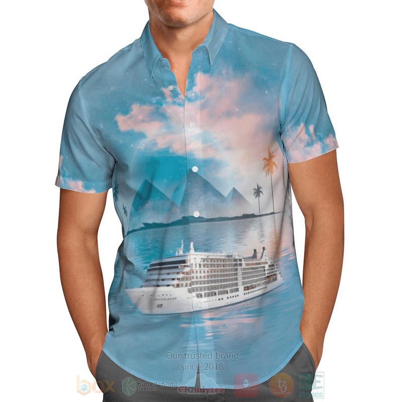 Silversea Cruises Hawaiian Shirt 1