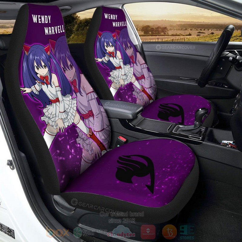Wendy Marvell Fairy Tail Anime Car Seat Cover