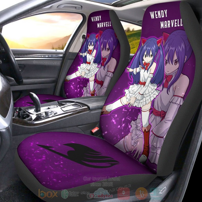 Wendy Marvell Fairy Tail Anime Car Seat Cover 1