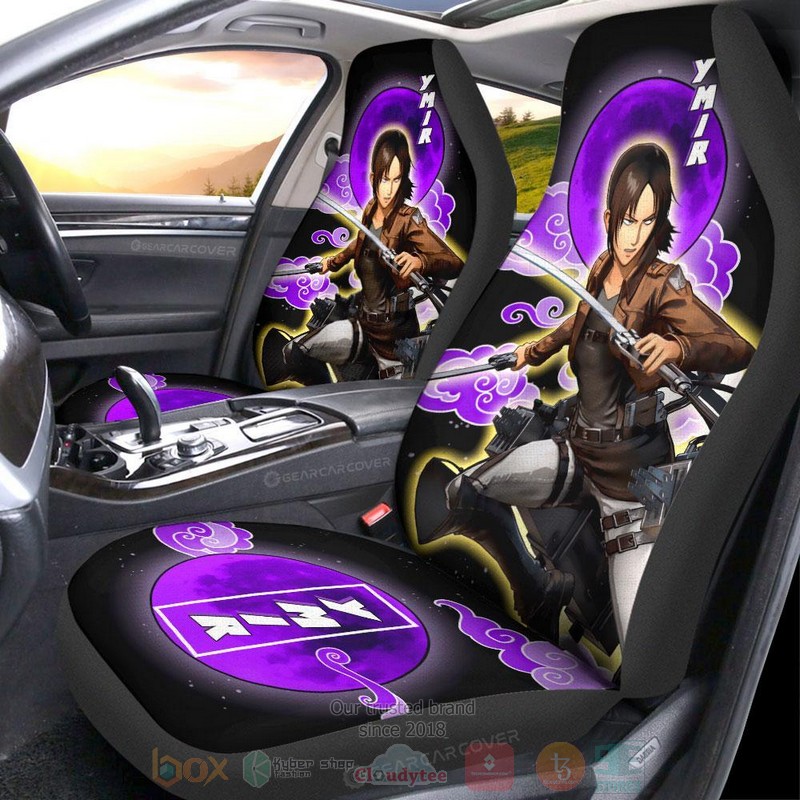 Ymir Attack On Titan Anime Car Seat Cover 1