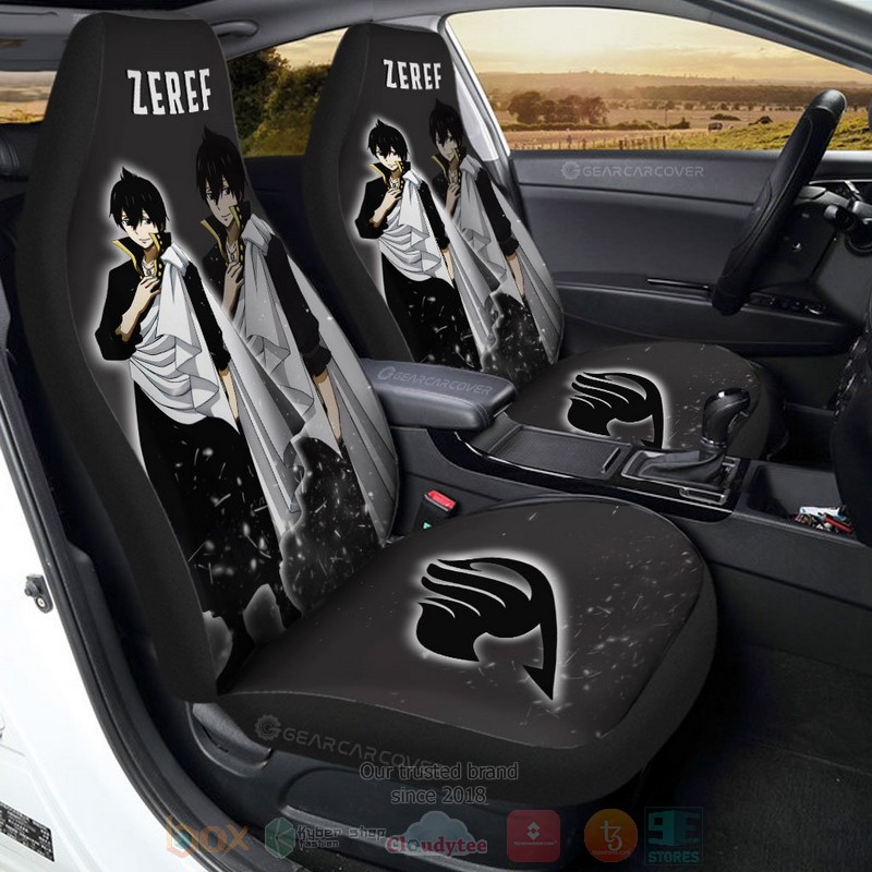 Zeref Fairy Tail Anime Car Seat Cover