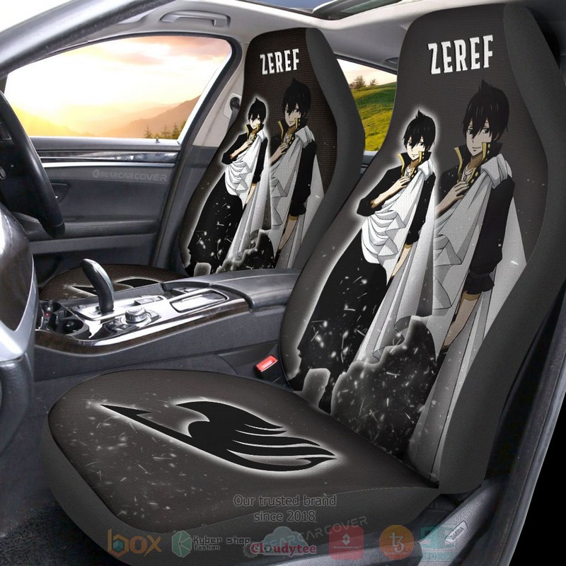 Zeref Fairy Tail Anime Car Seat Cover 1