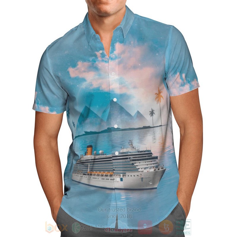 Costa Crociere Costa Deliziosa Hawaiian Shirt 1