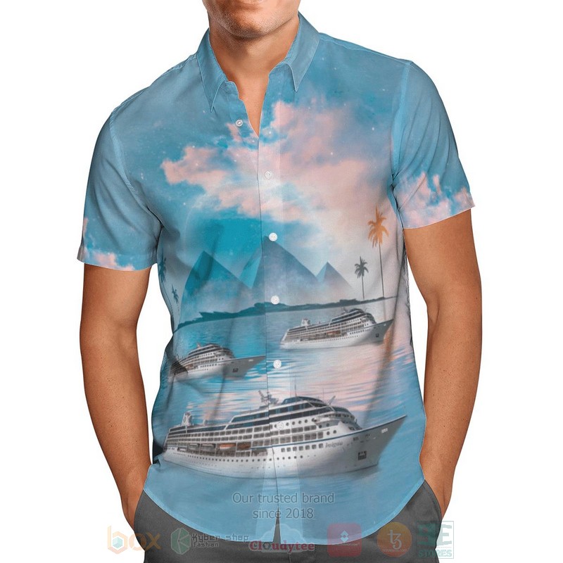 Oceania Cruises Hawaiian Shirt 1