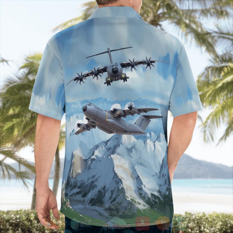 Airbus Military A400M Farnborough International Airshow Hawaiian Shirt 1 2 3