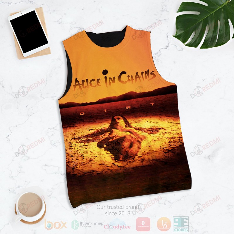 Alice In Chains band Dirt Album Tank Top1