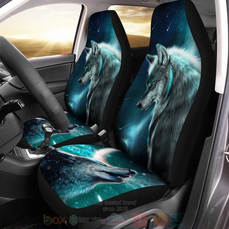 Alpha Wolf Car Seat Covers