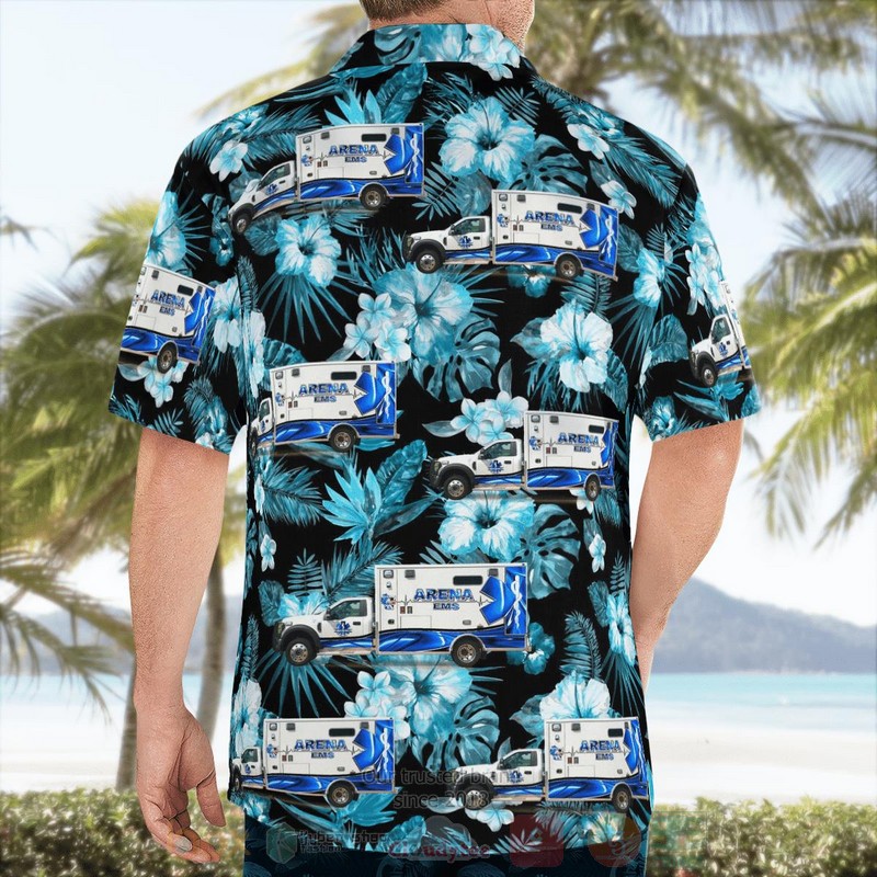 Arena Wisconsin Arena EMS Hawaiian Shirt 1