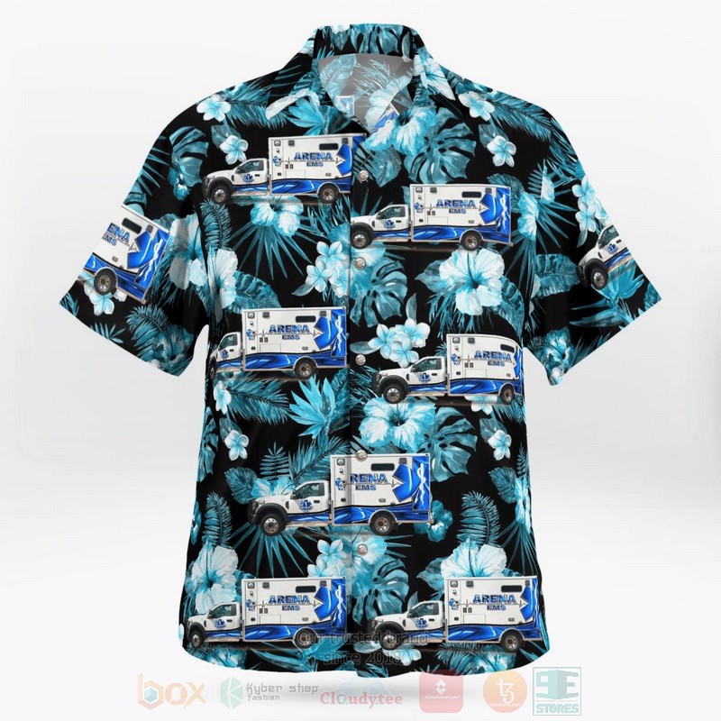 Arena Wisconsin Arena EMS Hawaiian Shirt 1 2