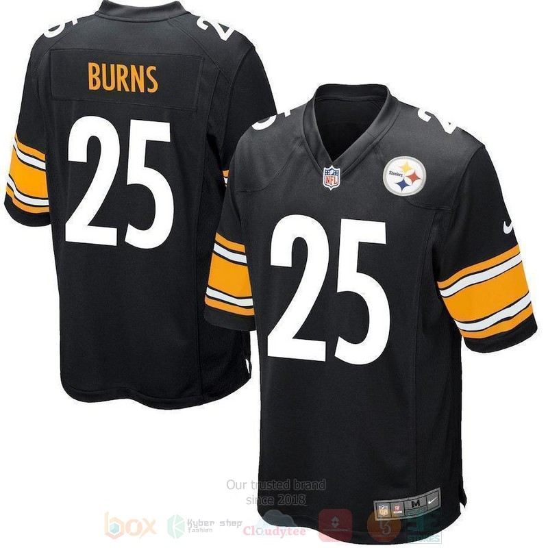 Artie Burns Pittsburgh Steelers Football Jersey
