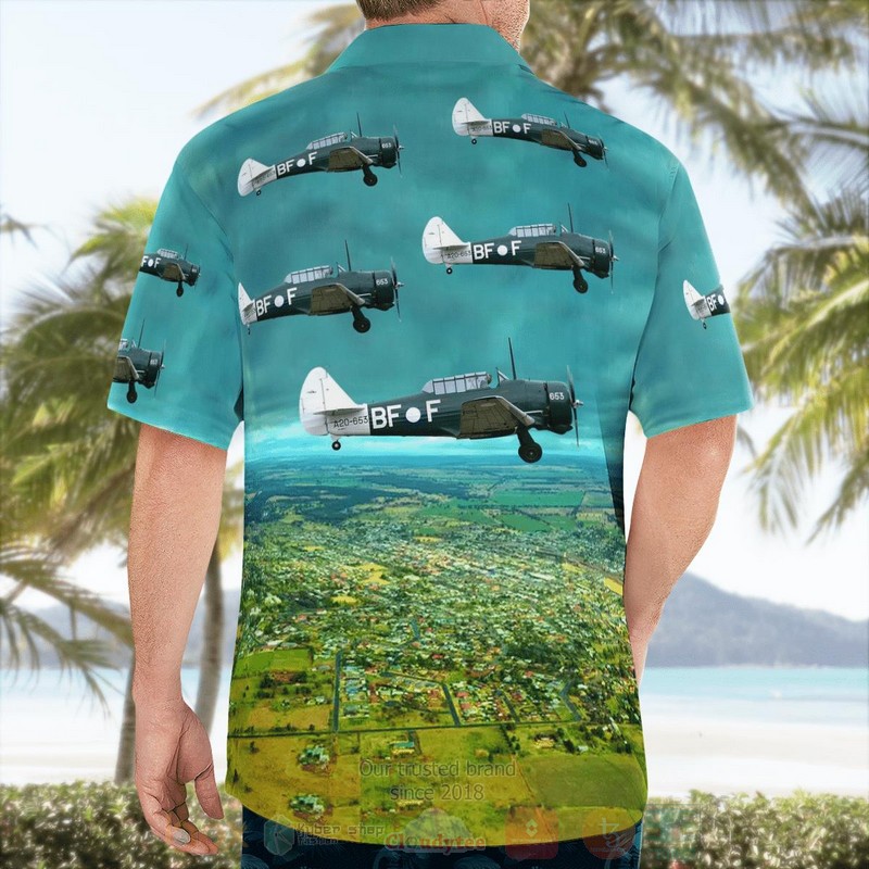 Australia Temora Aviation Museum CA 16 Wirraway Hawaiian Shirt 1 2 3
