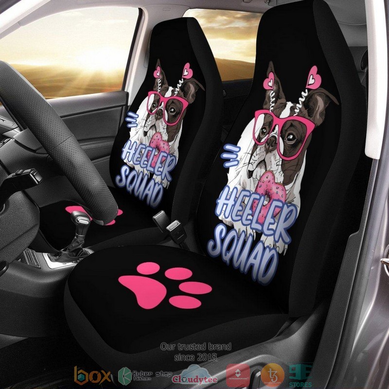 Beautiful French Bulldog Car Seat Covers