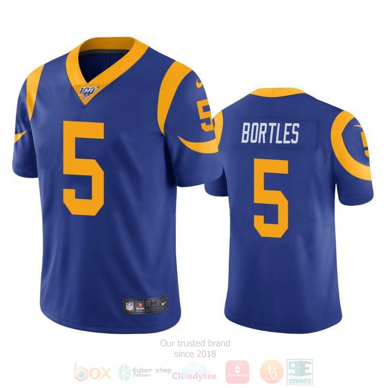 Blake Bortles Los Angeles Rams Blue Football Jersey