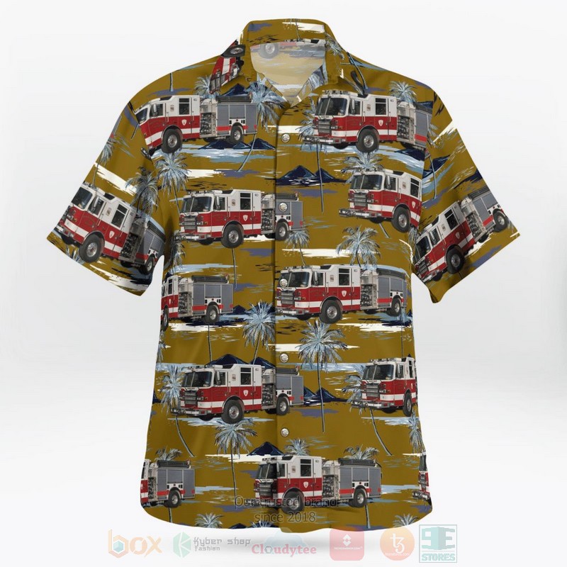 Braddock Heights Volunteer Fire Company Hawaiian Shirt 1