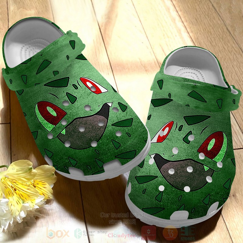 Bulbasaur Green Crocband Crocs Clog Shoes 1