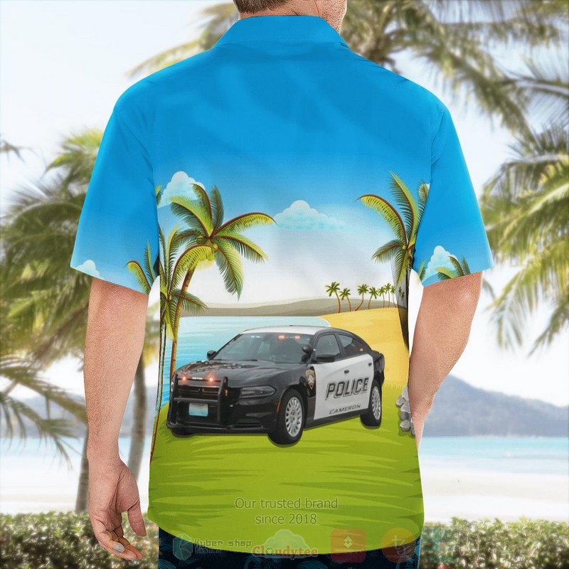 Cameron Police Department Cameron West Virginia Hawaiian Shirt 1
