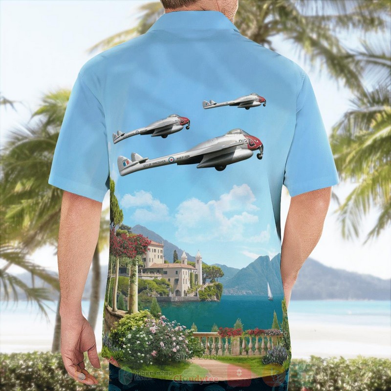 Canadian Museum of Flight de Havilland Vampire Hawaiian Shirt 1 2 3