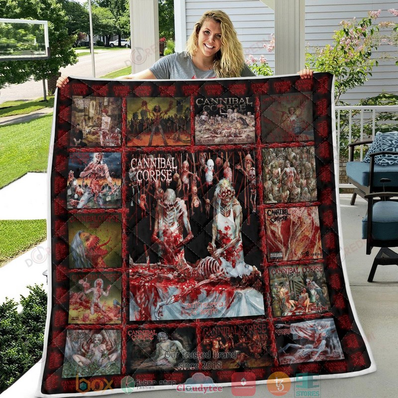 Cannibal Corpse band Quilt