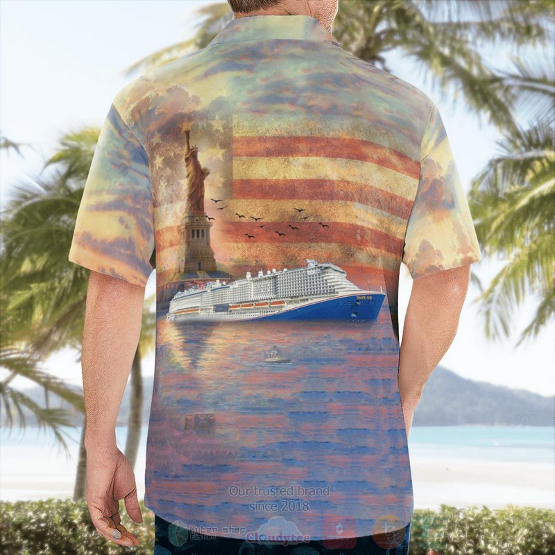 Carnival Cruise Lines Mardi Gras Independence Day Hawaiian Shirt Short 1 2 3