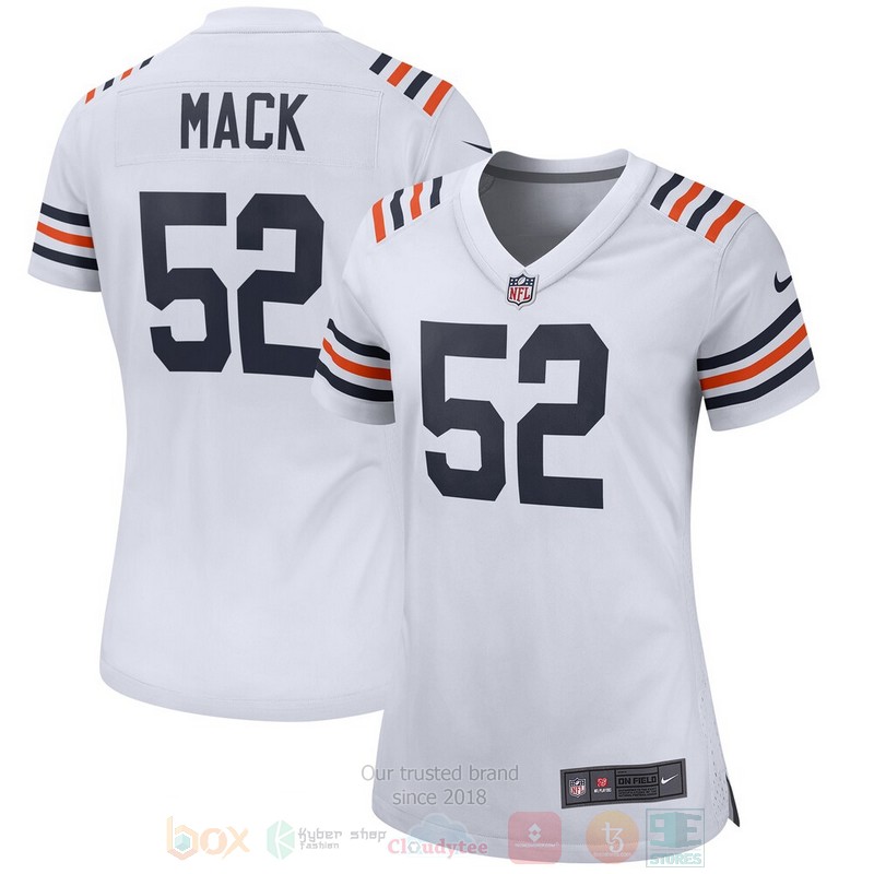 Chicago Bears Khalil Mack White 2019 Alternate NFL Football Jersey