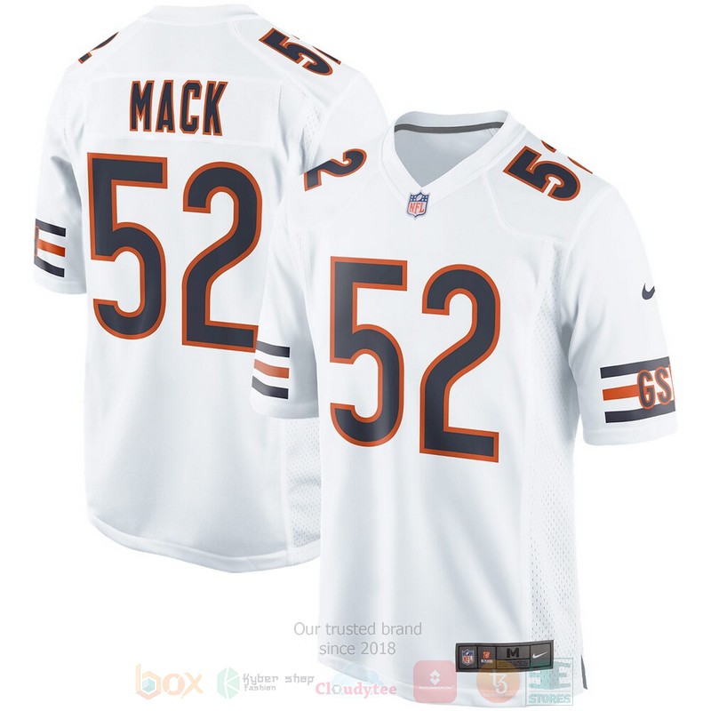 Chicago Bears Khalil Mack White Event Football Jersey