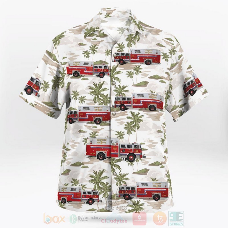 Clayville Fire Department Hawaiian Shirt 1 2