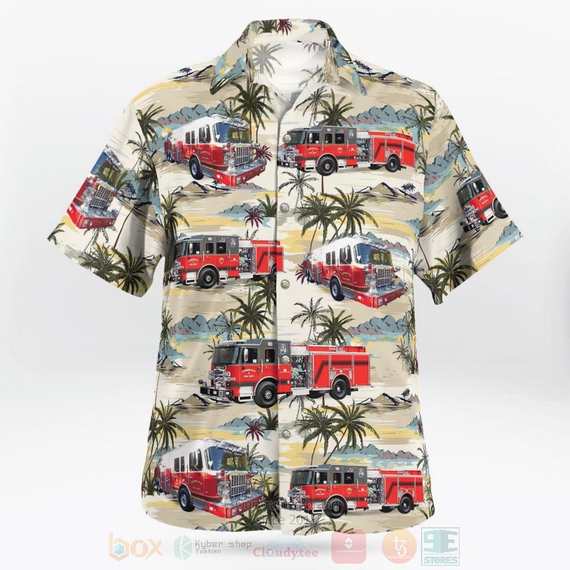 Commack Fire Department Commack New York Hawaiian Shirt 1