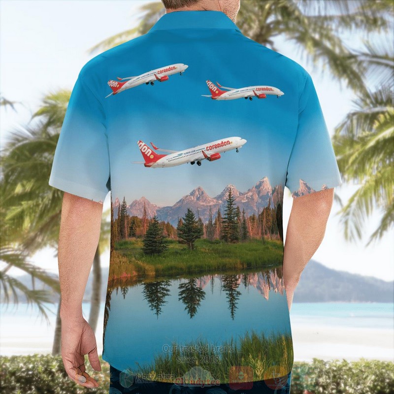 Corendon Dutch Airlines Boeing 737 86J Hawaiian Shirt 1 2 3
