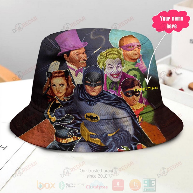 DC Comics Custom Name Bucket Hat