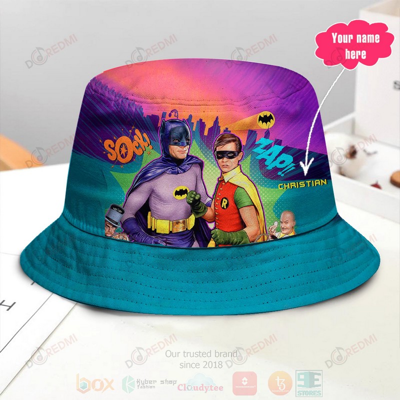 DC Comics Zap Sock Custom Name Bucket Hat