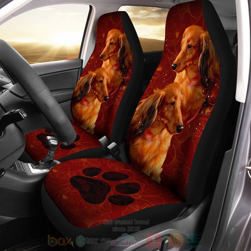 Dachshund Dog Car Seat Cover