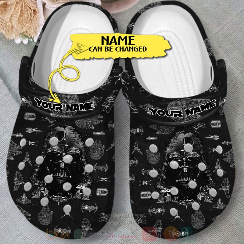 Darth Vader Custom Name Crocband Crocs Clog Shoes 1