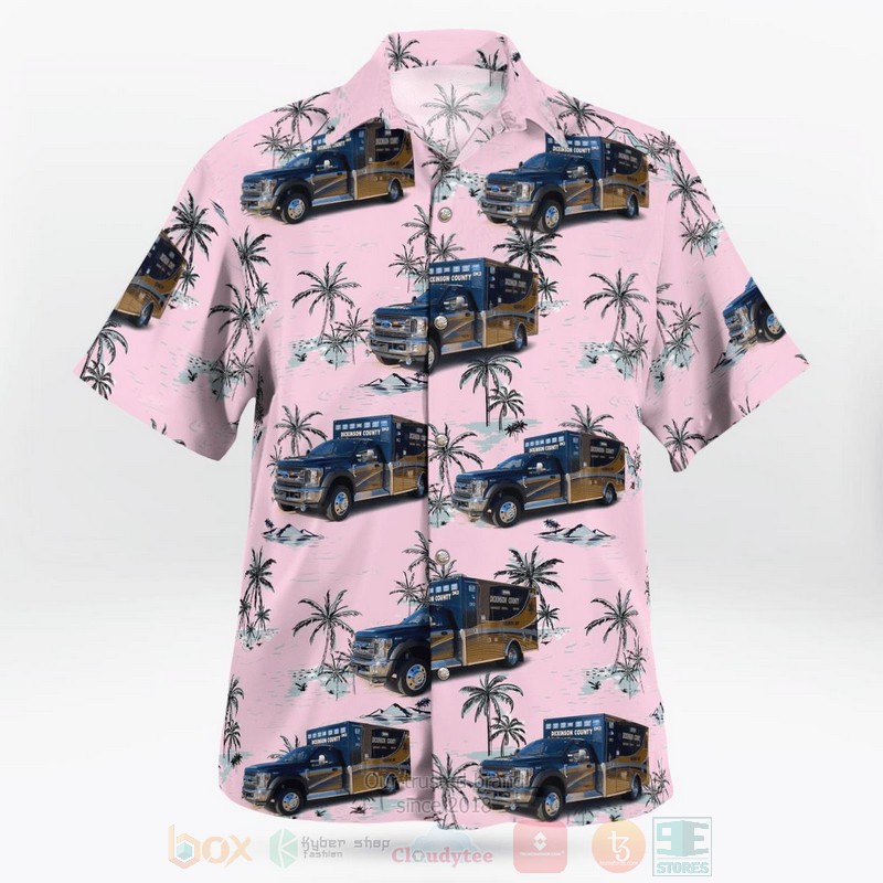 Dickinson County EMS Hawaiian Shirt 1 2