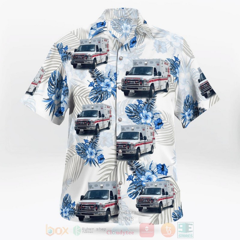 Dolton Illinois Buds Ambulance Services Hawaiian Shirt 1