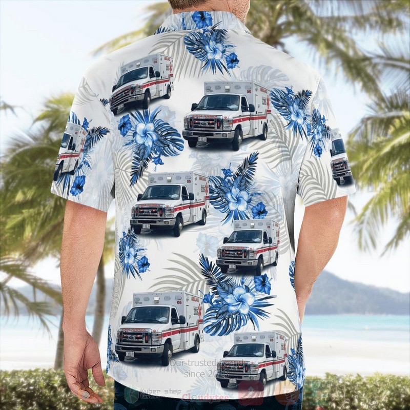 Dolton Illinois Buds Ambulance Services Hawaiian Shirt 1 2 3