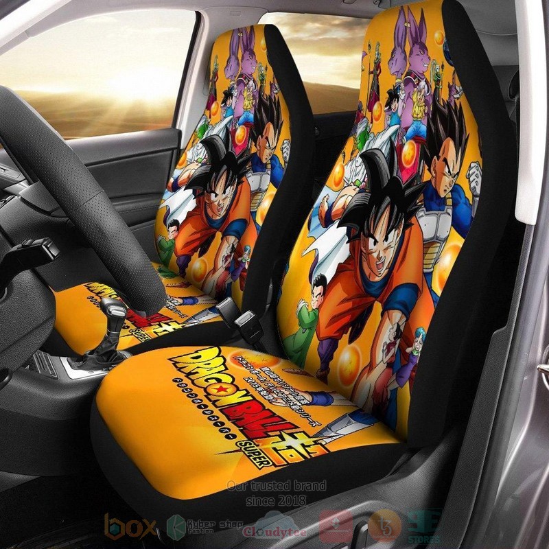 Dragon Ball Anime Goku Car Seat Cover