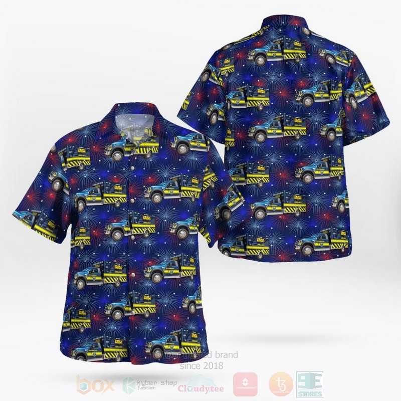 EMSA OKLAHOMA Fleet Hawaiian Shirt